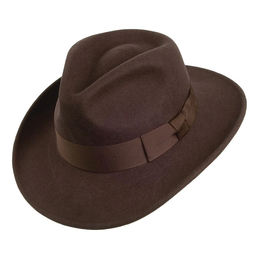 Chapeau Fedora Ford marron JAXON & JAMES