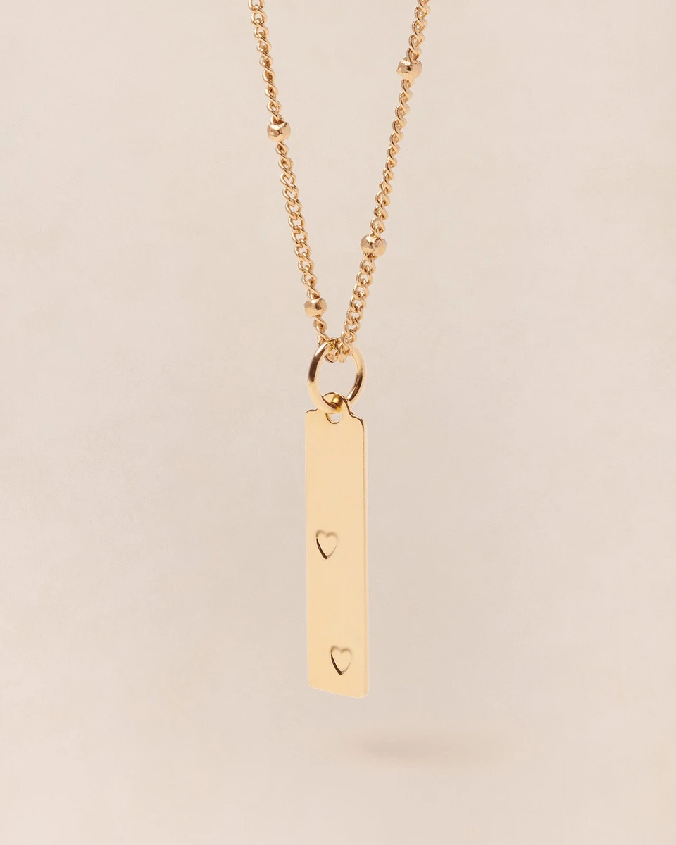 La médaille Cœur baguette - 3 coeurs