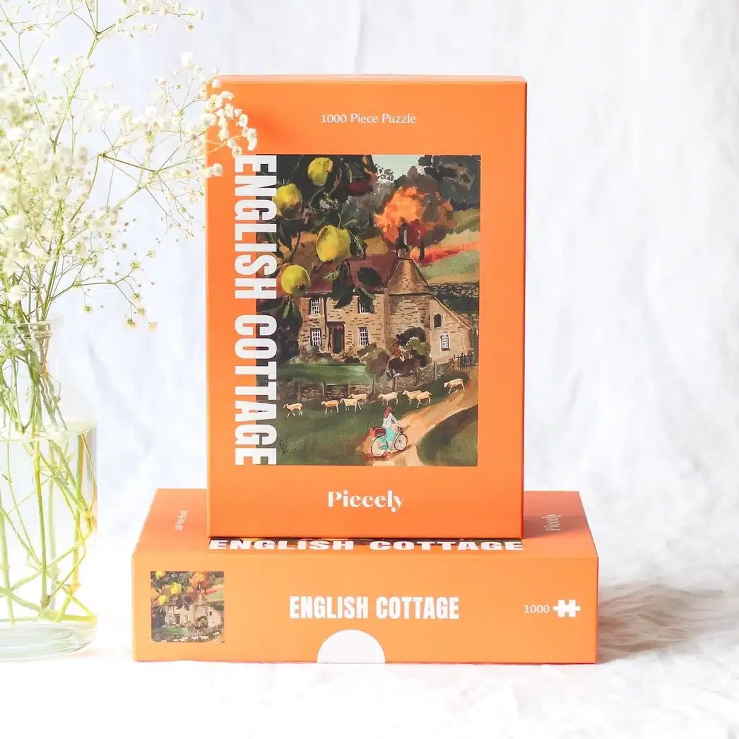 Puzzle English Cottage 1000 pièces - Piecely - Trevell