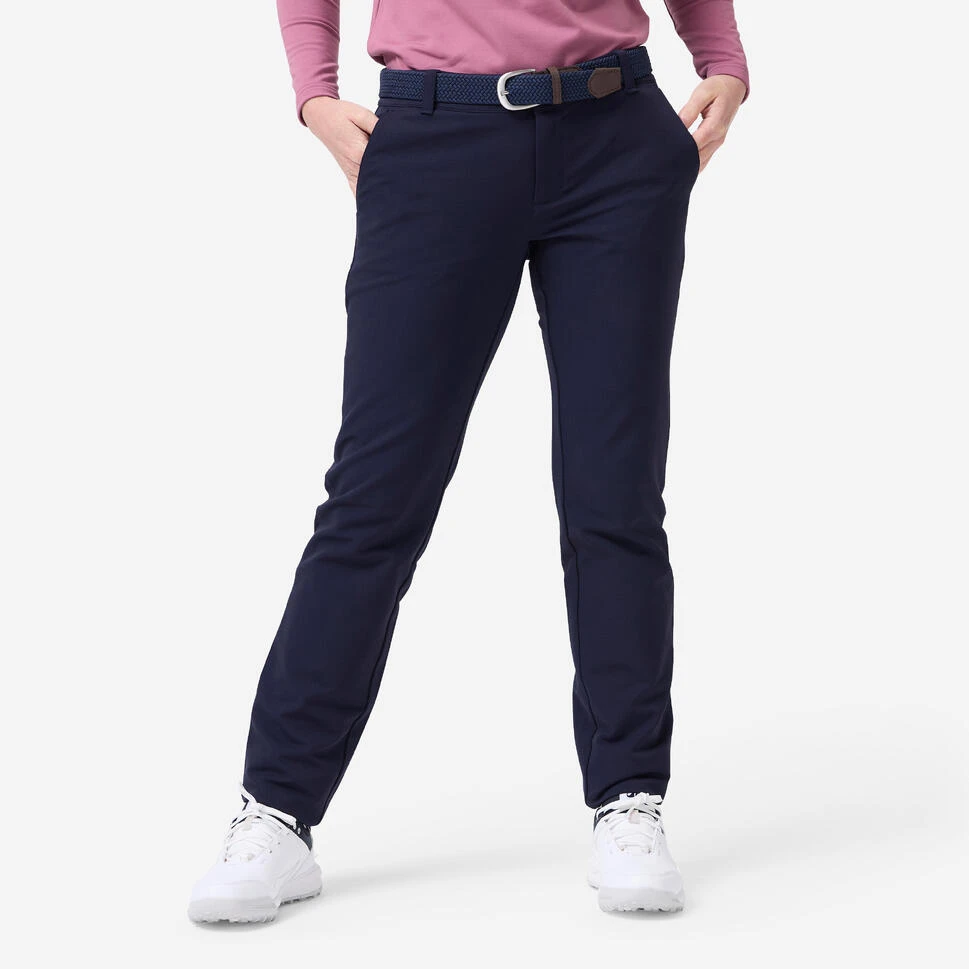 Pantalon golf hiver femme - cw500 noir