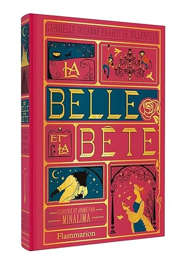 La Belle et la Bête: Illustré et animé par Minalima Relié – Illustré, 25 octobre 2023