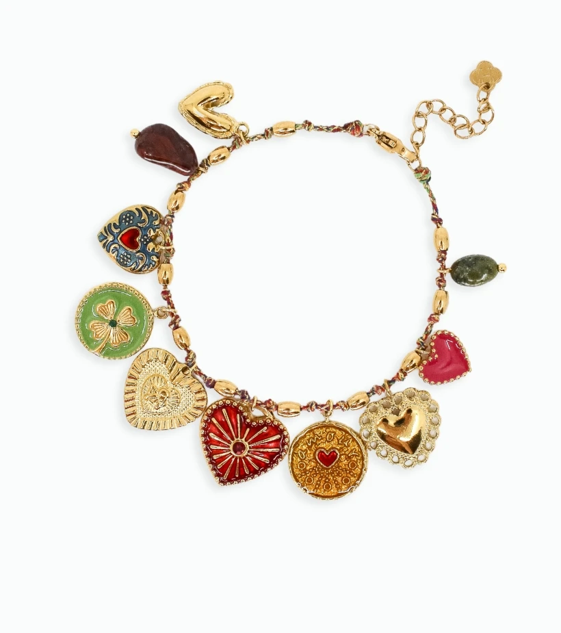 Bracelet Charms - Bijoux Cailloux