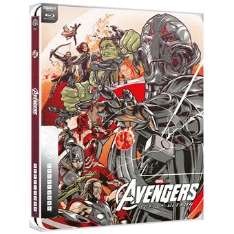 Avengers : L'ère d'Ultron Steelbook Mondo Blu-ray 4K Ultra HD
