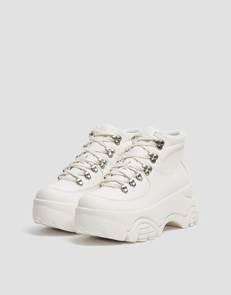 Baskets montantes mode - pull&bear