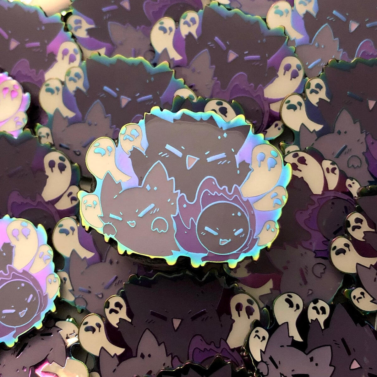 Enamel Pin - Ghost Poketo