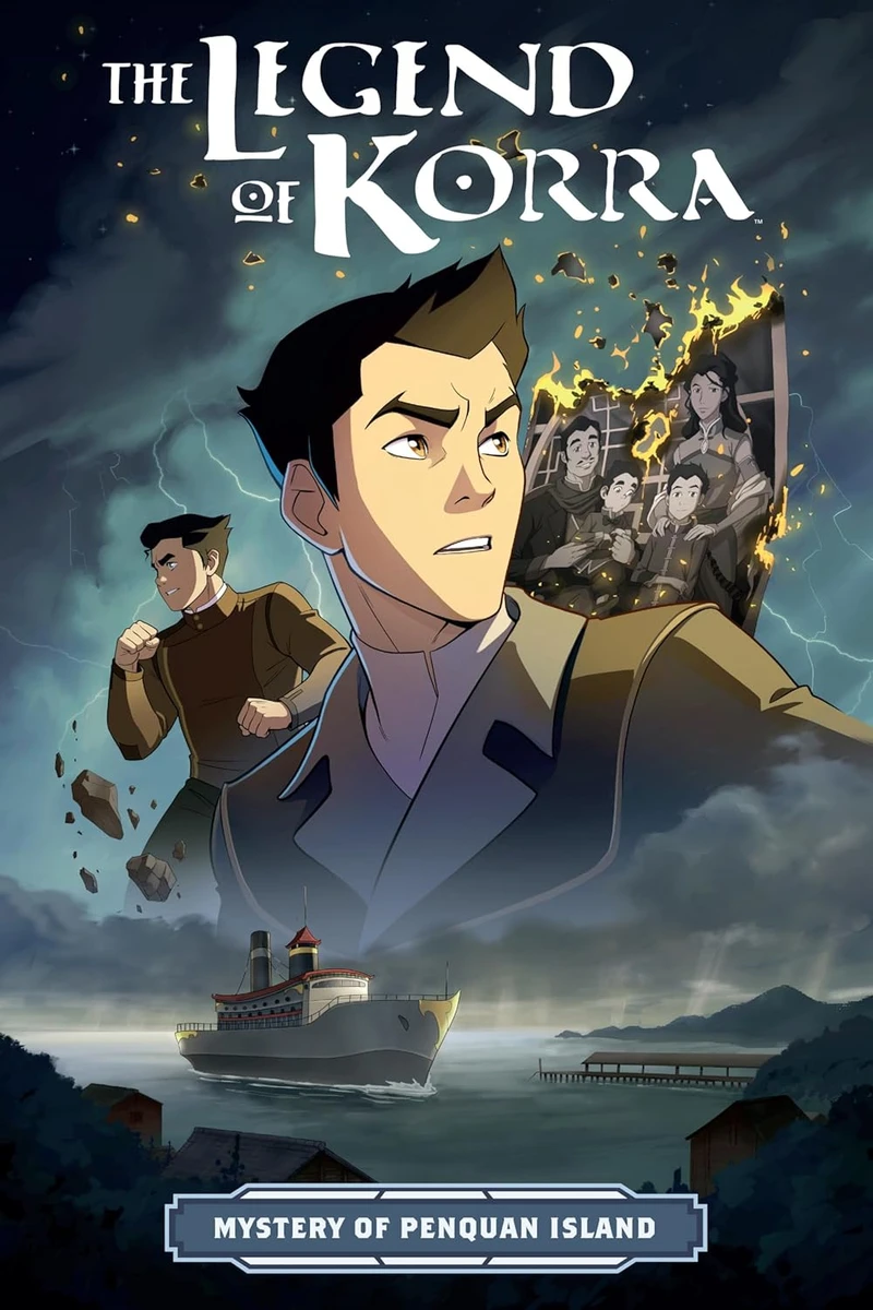 The Legend of Korra: The Mystery of Penquan Island Paperback – March 4, 2025