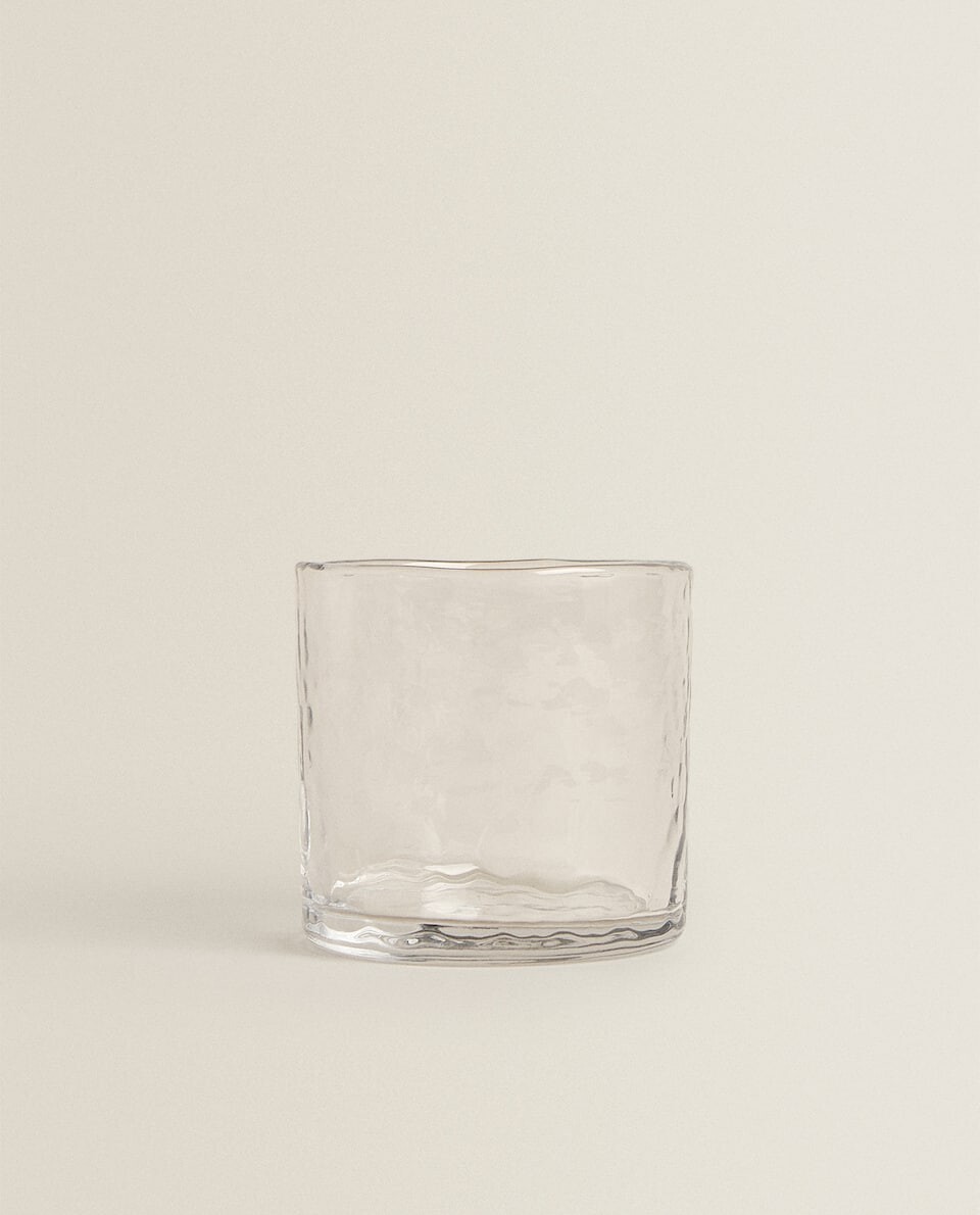 VERRE ARTISANAL VERRE RECYCLABLE
