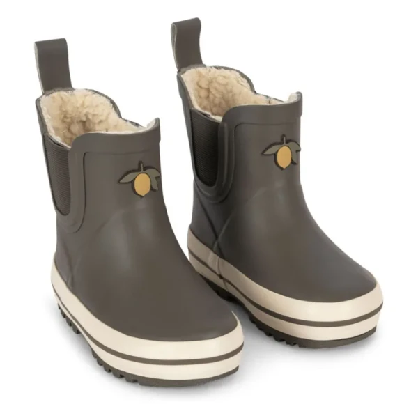 Bottes de Pluie Roi Citron | Marron