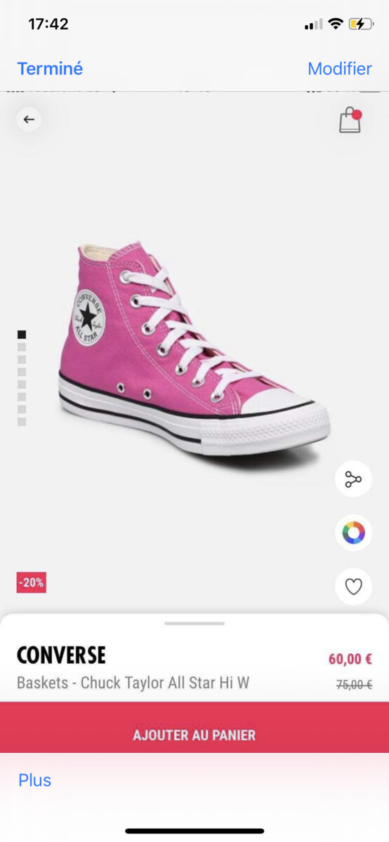 Ingrid - converse rose 