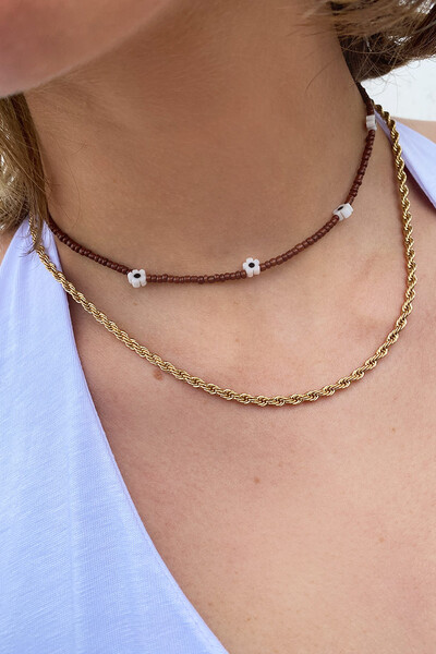 Collier de perles et fleurs | Collection 2021 | Subdued