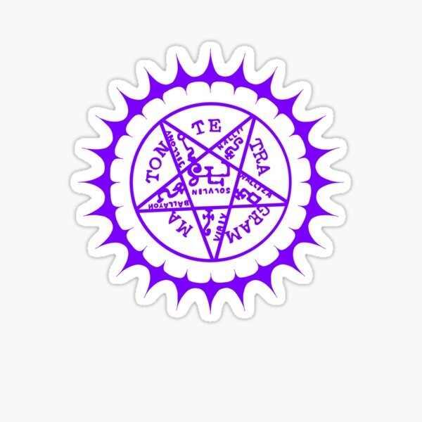 Contrat de majordome noir | Sticker