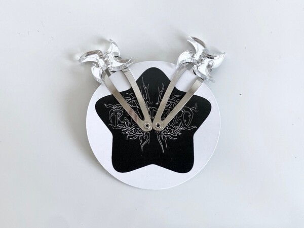 NINJA STAR HAIR CLIP