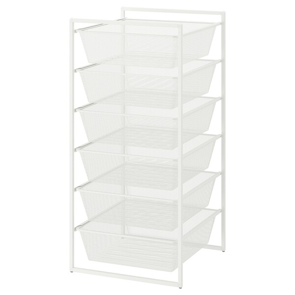 JONAXEL Combinaison de rangement - blanc 50x51x104 cm