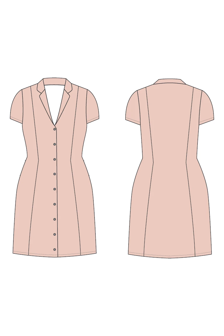 Chantelle Dress PDF Sewing Pattern