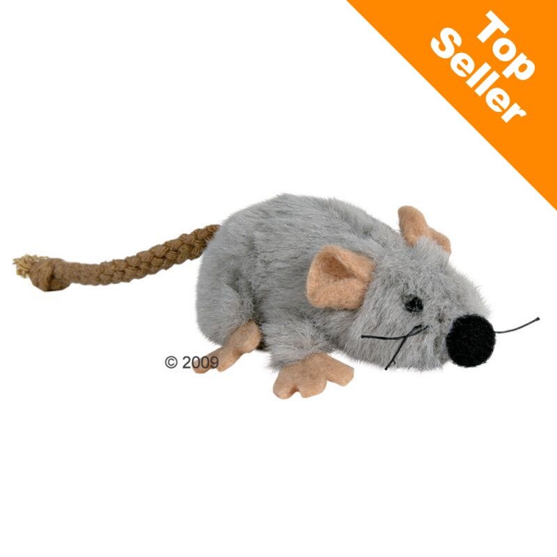Souris en peluche Trixie avec menthe à chat