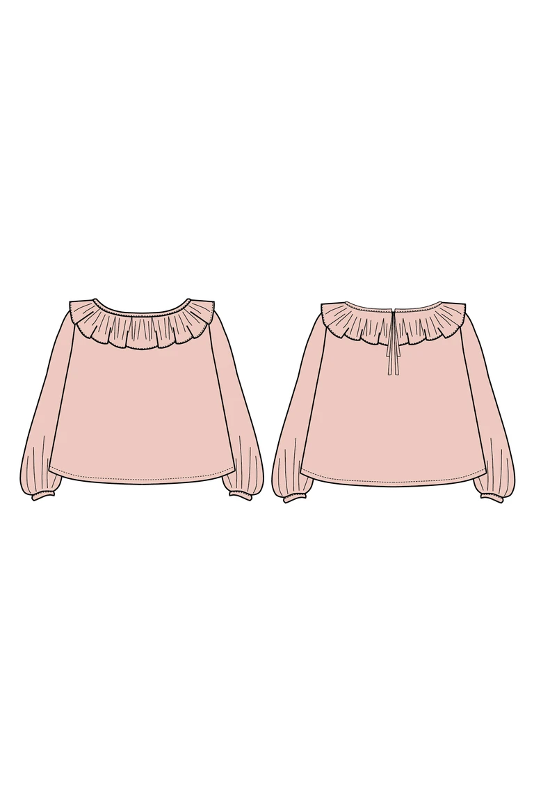 Meadow Blouse PDF Sewing Pattern