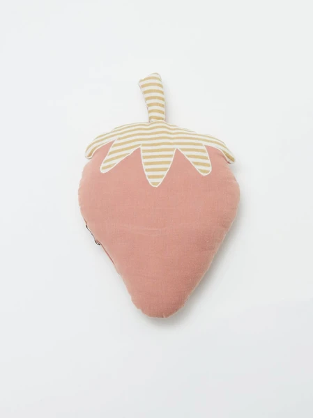 Coussin en forme de fruits et légumes - fraise