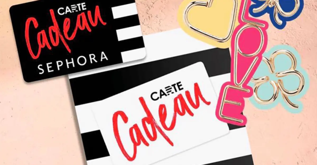 Carte cadeau Sephora