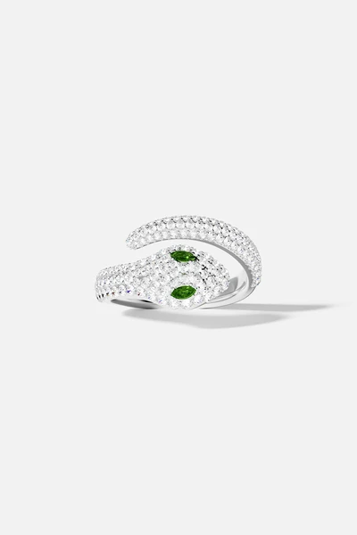Bague Ouverte Kaa - Argent