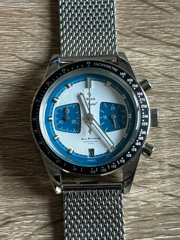Montre Yema Rallygraf Alpine