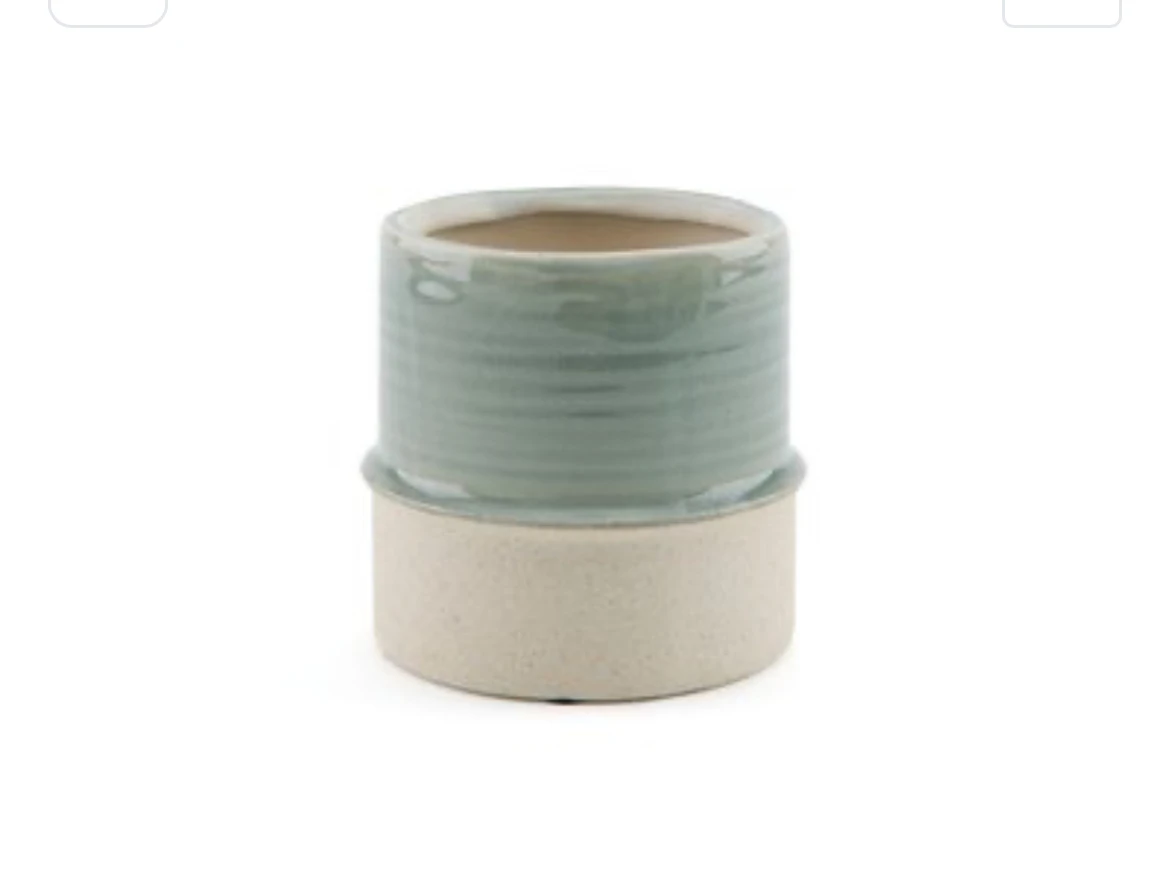 Cache pot céramique 15 ou 25 cm de diamètrrre