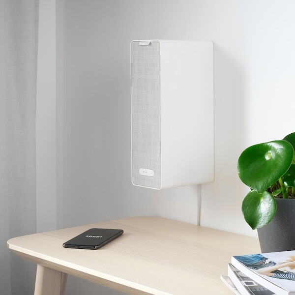 SYMFONISK Enceinte étagère WiFi - blanc - IKEA