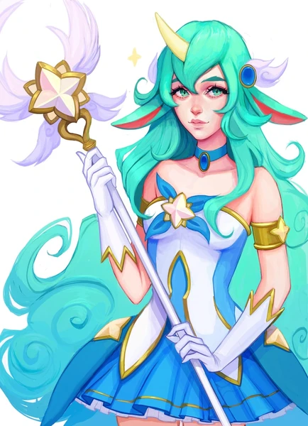 Soraka Art Prints from Star Guardians League Of Legends