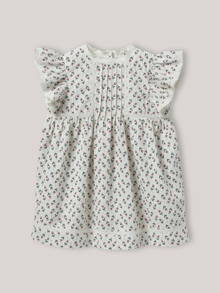 Robe en seersucker bébé
