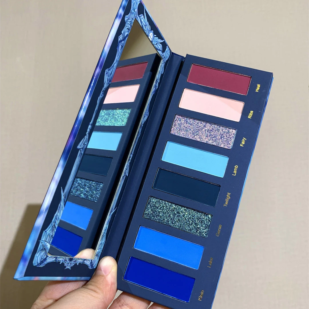Narimi Blue Twilight Dawn 8-Color Eyeshadow Palette T3947