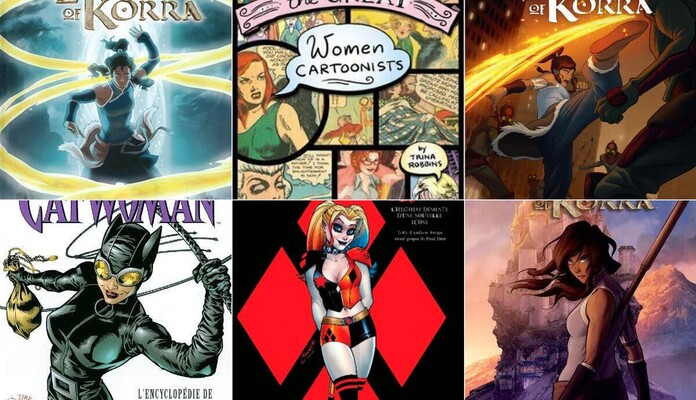 Livres sur les héroïnes & créatrices de comics