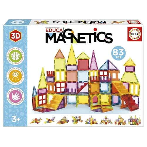 Educa Magnetics | Jeu éducatif de Construction
