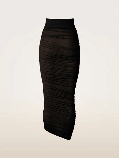 Sheer Drape Skirt | Wolford France