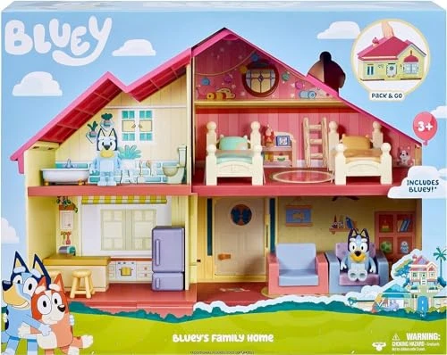 Bluey Set de Jeu La Maison de avec Figurine Incluse