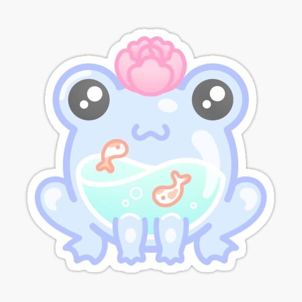 Grenouille Fishbowl | Sticker