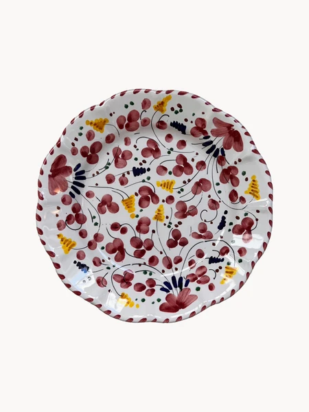 Assiette plate artisanale Toscana