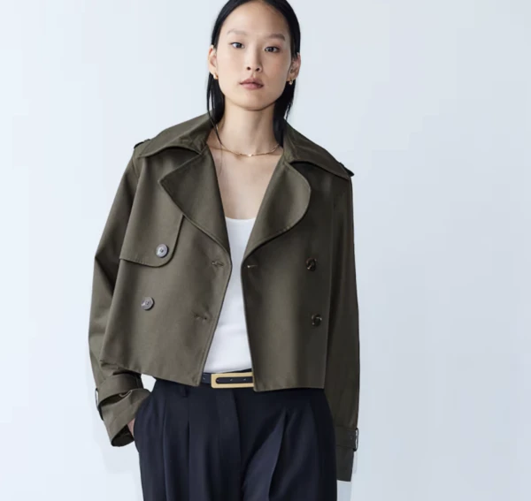 Veste façon trench