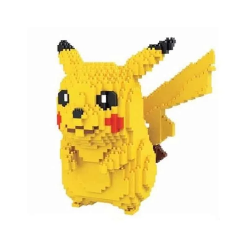 Blocs de Construction Pokémon Pikachu 15CM • La Pokémon Boutique