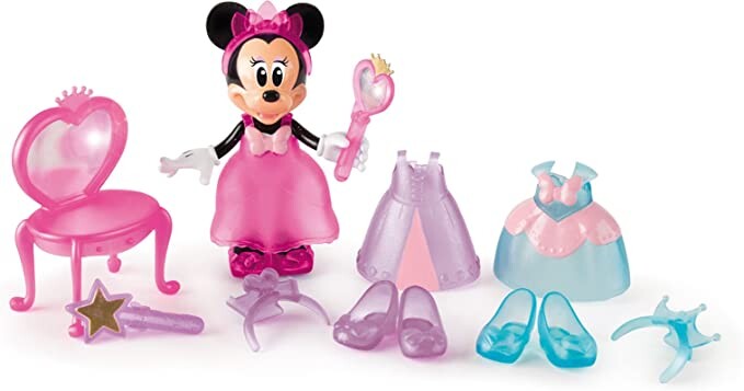 IMC Toys - Minnie Fashionista Princesse - Fig 15 cm - 182172 - Disney : Minnie Mouse: Amazon.fr: Jeux et Jouets