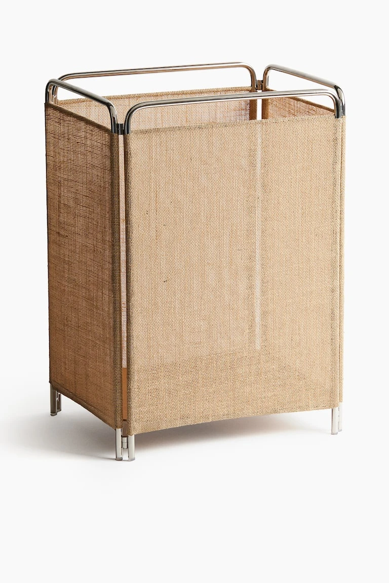 Grand panier à linge repliable