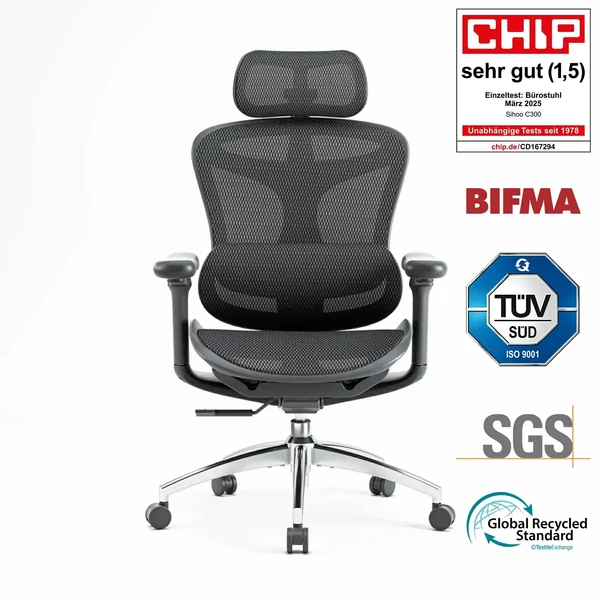 Doro C300 Chaise de bureau ergonomique