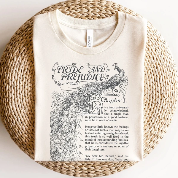 T-shirt Orgueil et préjugés 