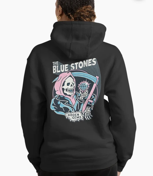 The blue stones - Hidden Gems - logo Essential Pullover Hoodie
