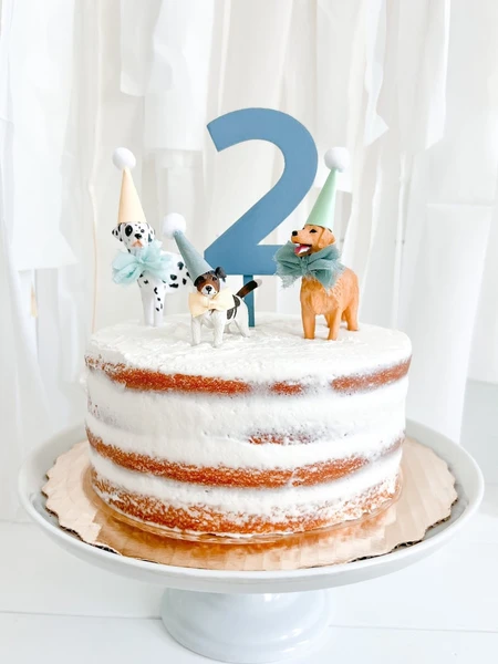 Cake Topper Chiot/Jaune Lab/Dalmatien Cake Topper/Golden Retriever Cake/Paw-Ty/Dog Party