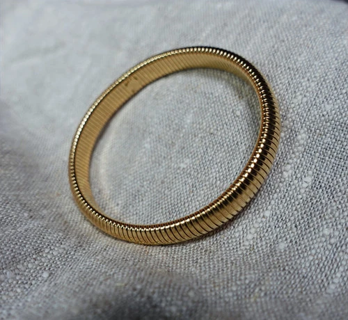 Bracelet jonc striée