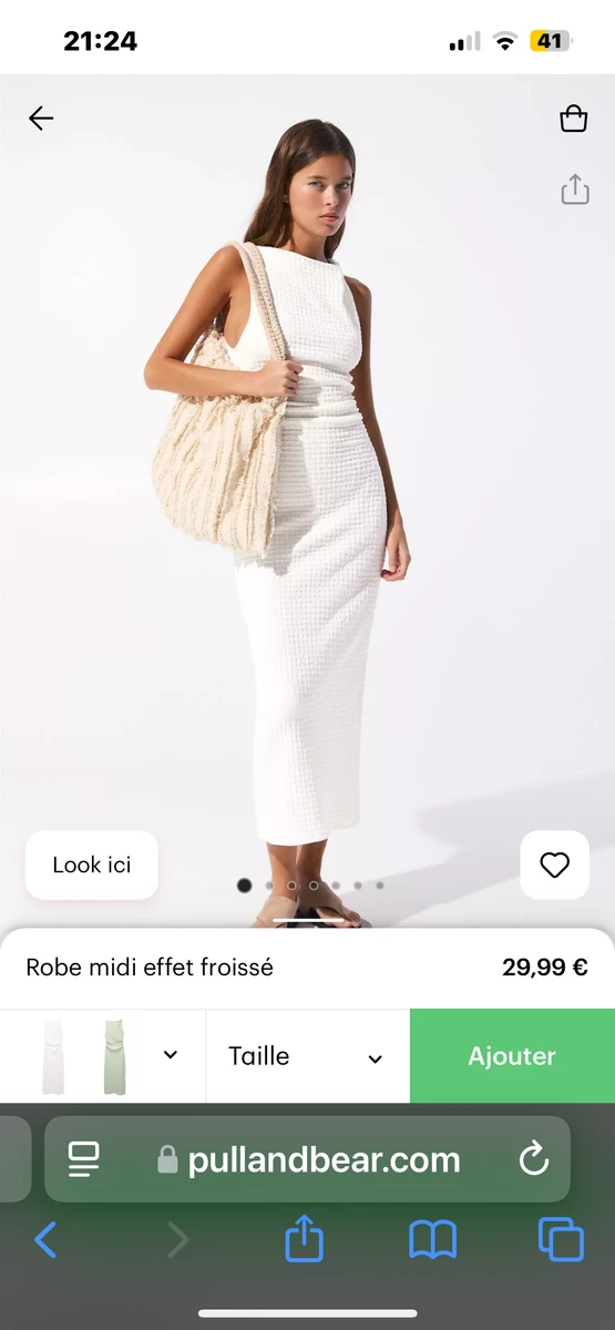 robe blanche  