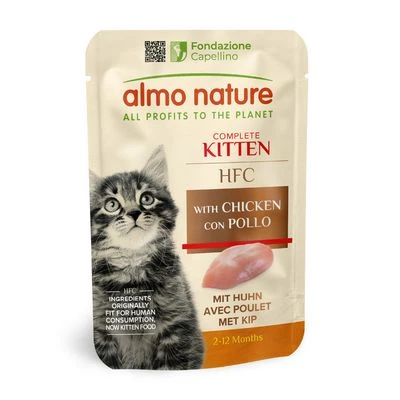 Almo Nature HFC Kitten 6 x 55 g pour chaton 