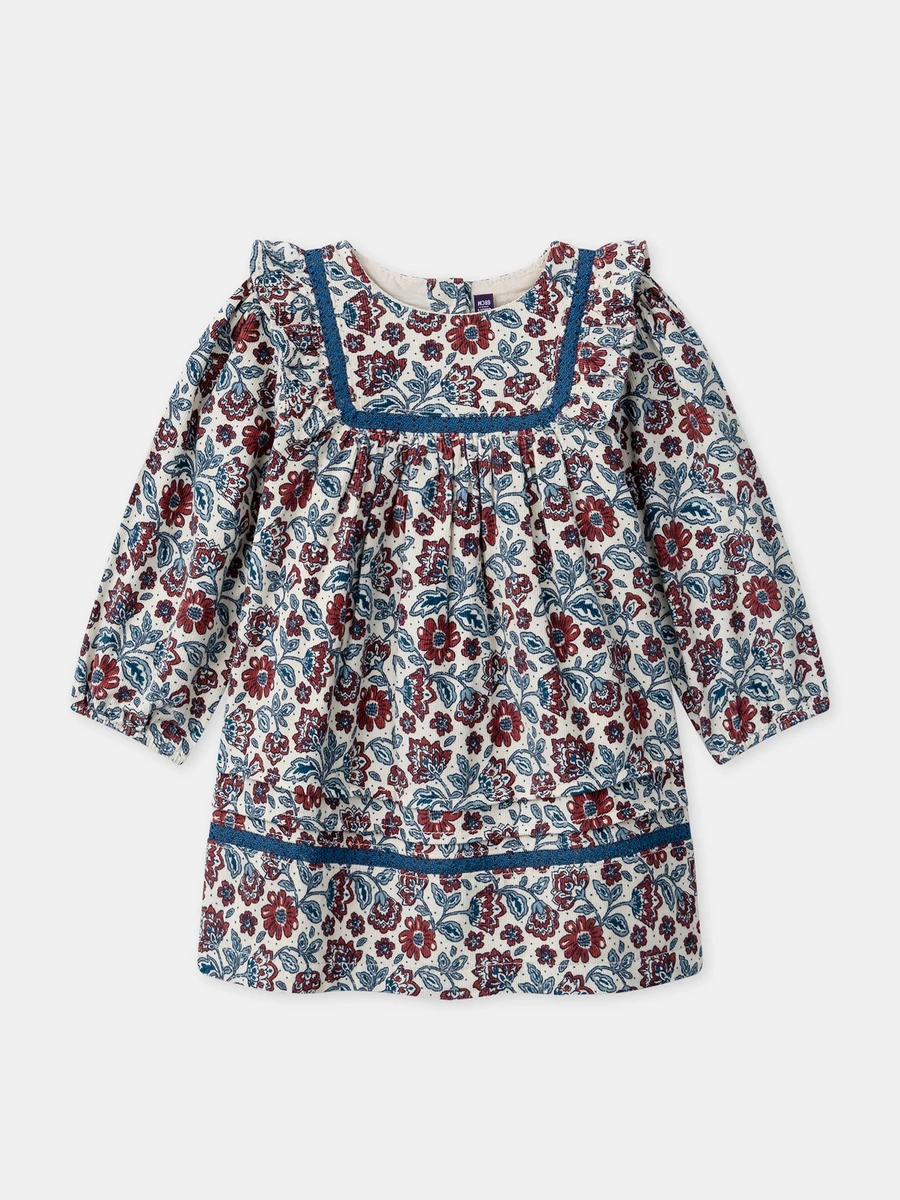 Robe imprimé fleuri Bébé Fille
