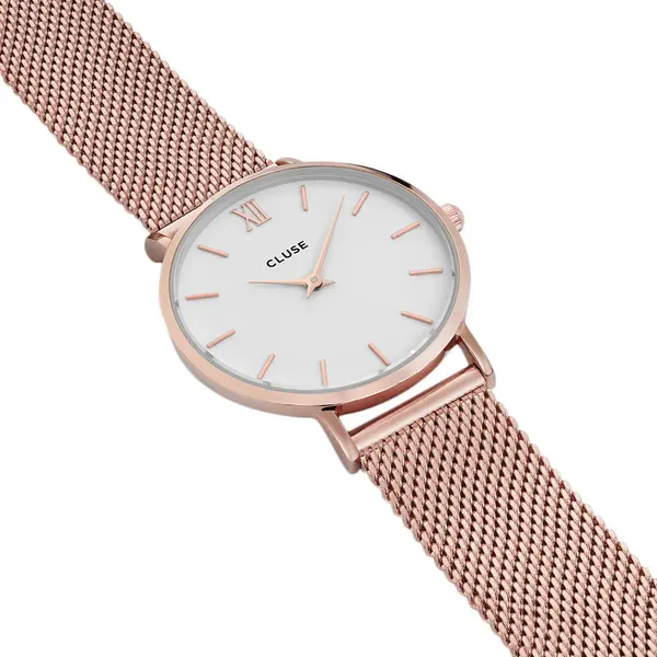 Montre Cluse Minuit Blanc