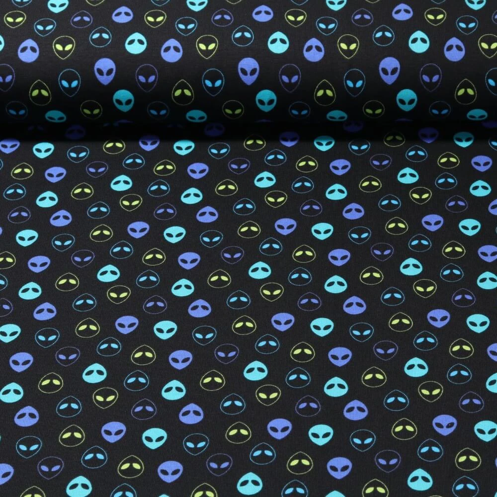 Jersey - Aliens Turquoise