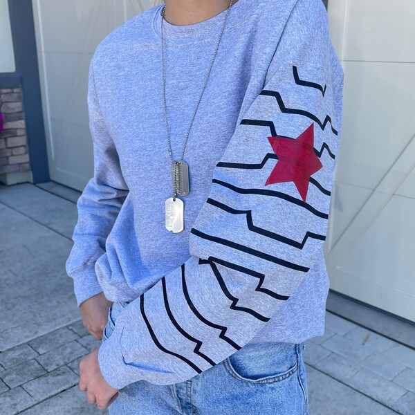 Bucky Arm Crewneck